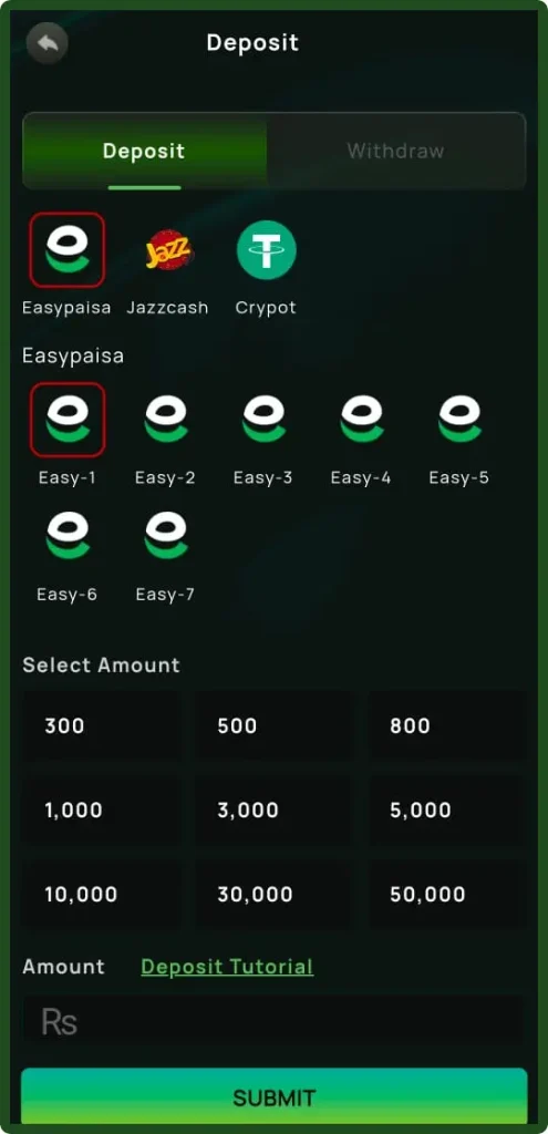 B9 Game APK Download Pakistan's Real Earning App 4 B9Game Deposit