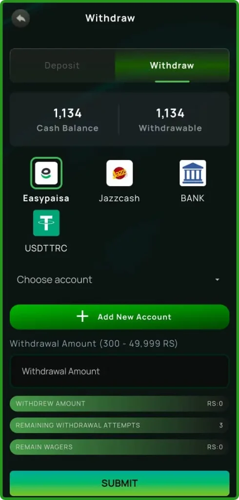B9 Game APK Download Pakistan's Real Earning App 5 B9Game Withdraw
